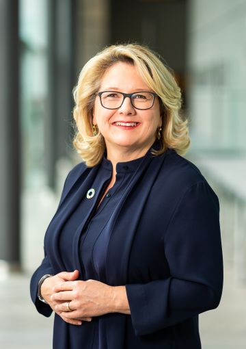 Svenja Schulze, Germany's Federal Minister for Economic Cooperation and Development